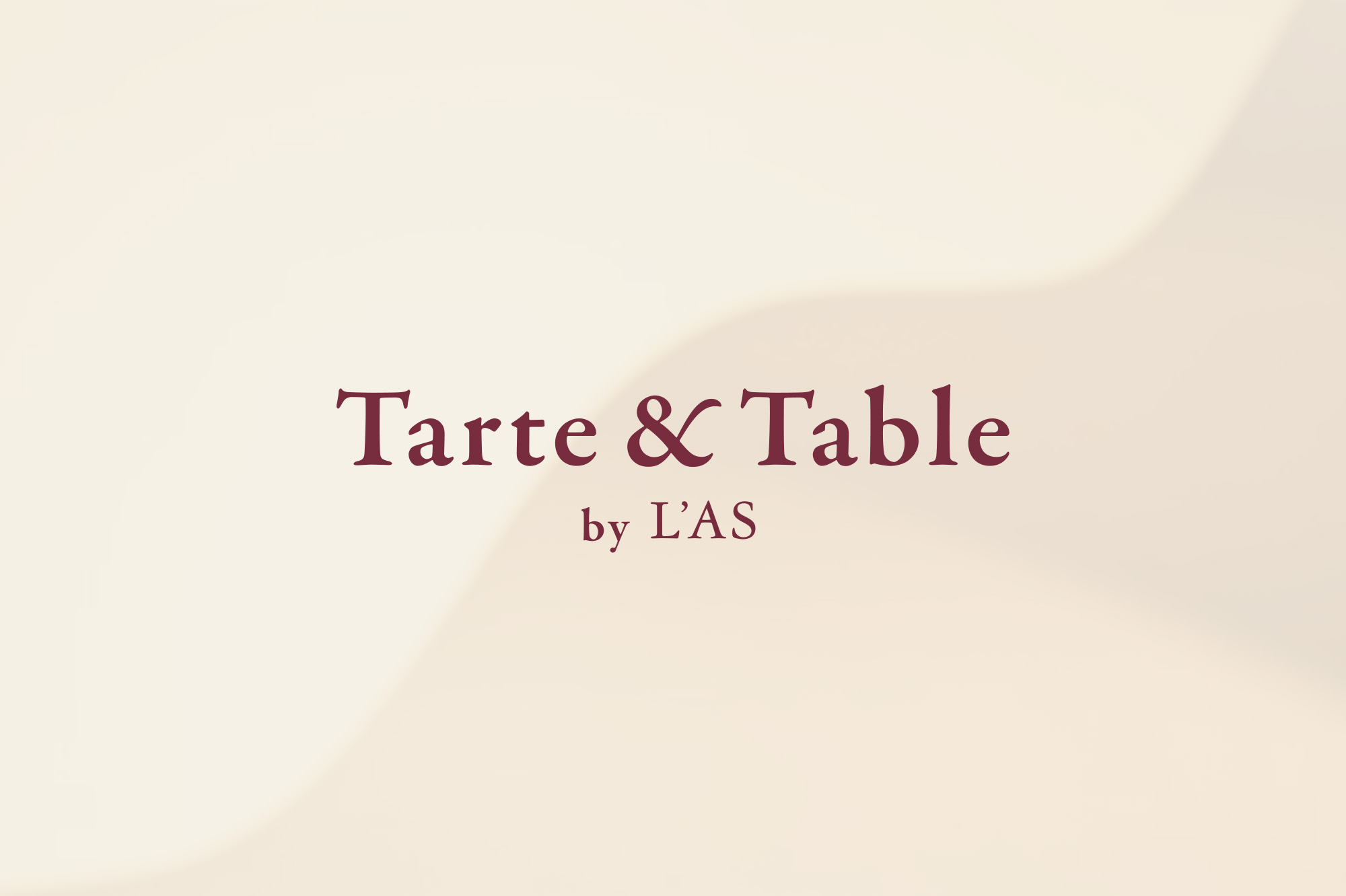 TARTE & TABLE by L’AS ロゴ